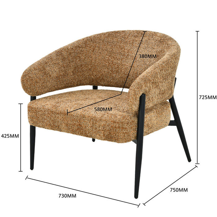 Fauteuil Dilan Venga | Geel