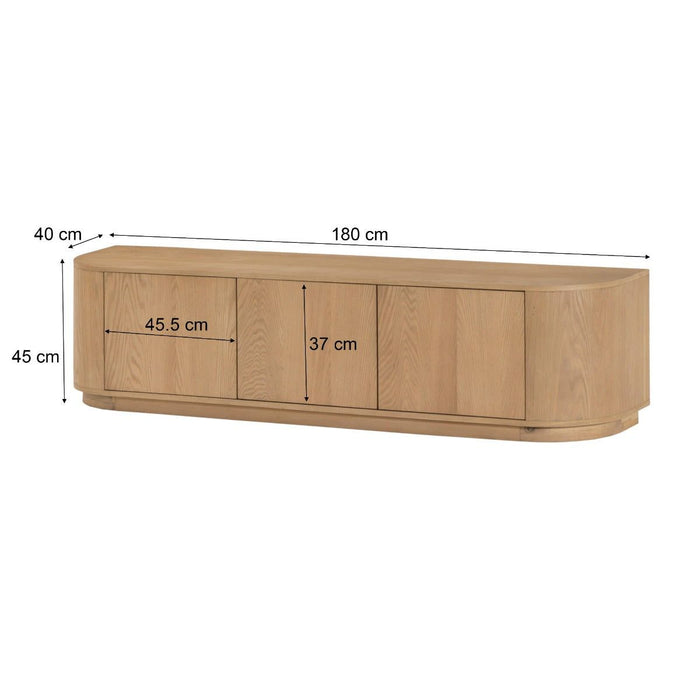 TV-Meubel Novero | Naturel 180cm