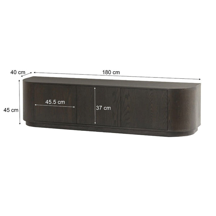 TV-Meubel Novero | Espresso 180cm