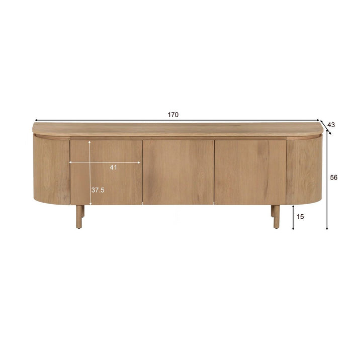 TV-Meubel Tobago | Naturel 170cm