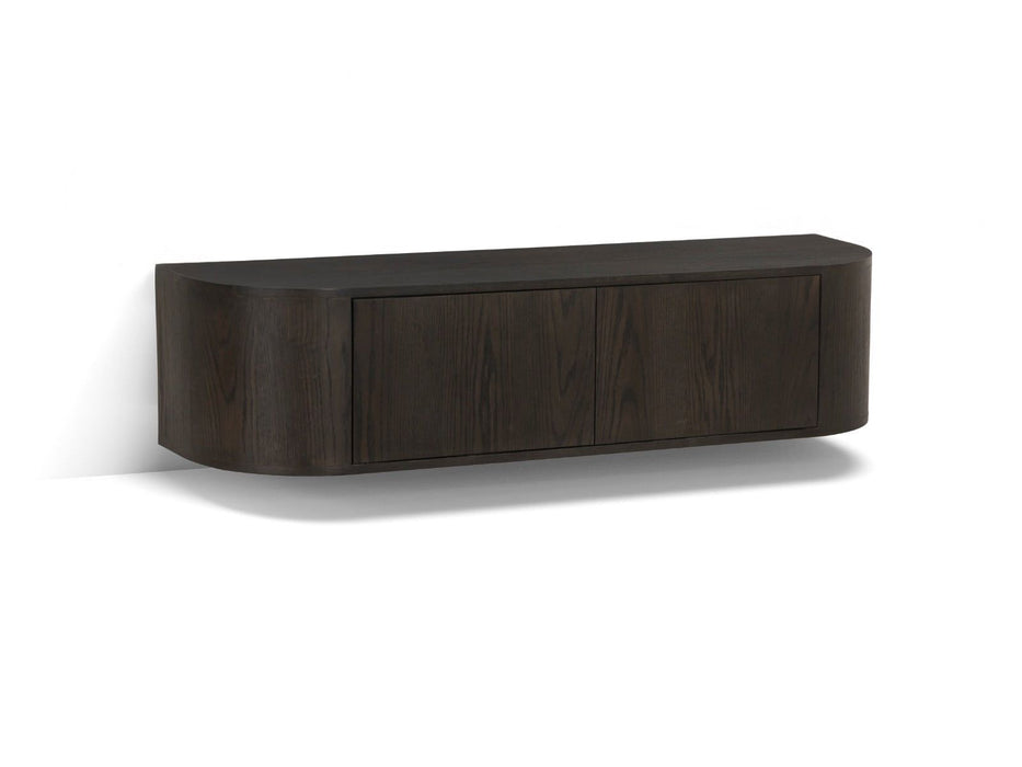 Zwevend TV-Meubel Novero | Espresso 140cm