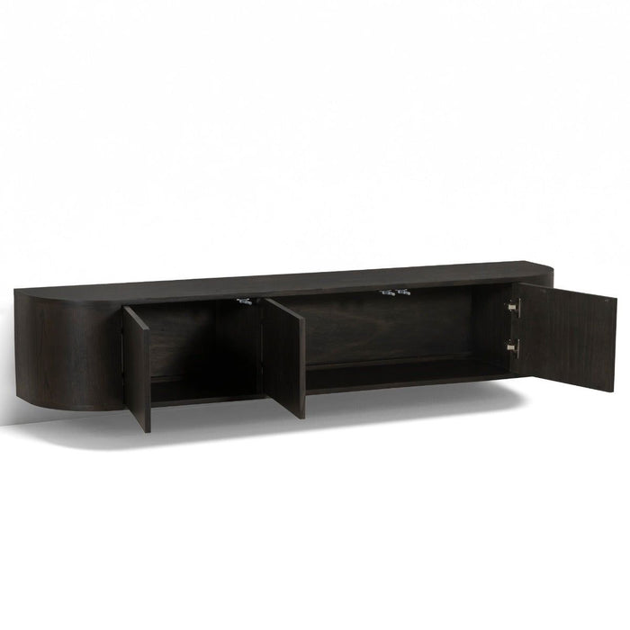 Zwevend TV-Meubel Novero | Espresso 180cm