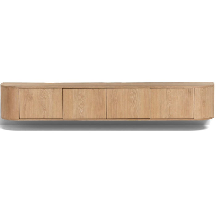 Zwevend TV-Meubel Novero | Naturel 220cm