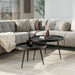 Salontafel Metallic Rond | Grijs