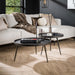 Salontafel Metallic Rond | Grijs