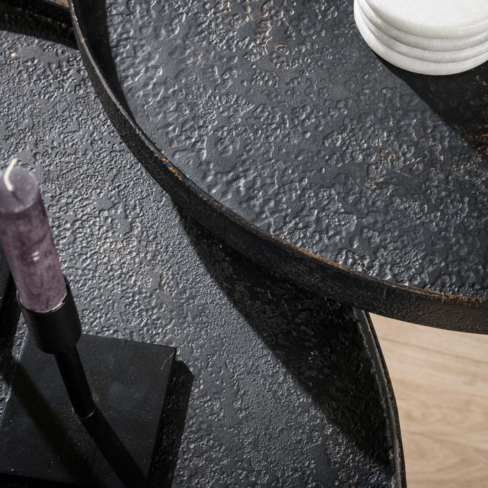 Salontafel Metallic Rond | Grijs