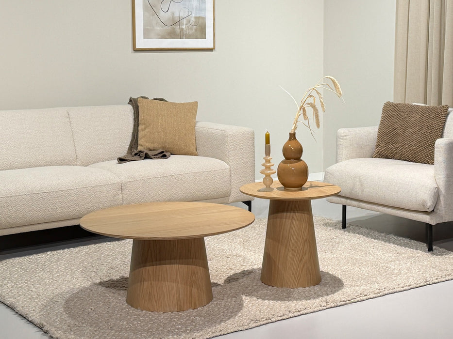 Salontafel Novero | Naturel 80cm