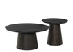 Salontafel Novero | Espresso 50cm