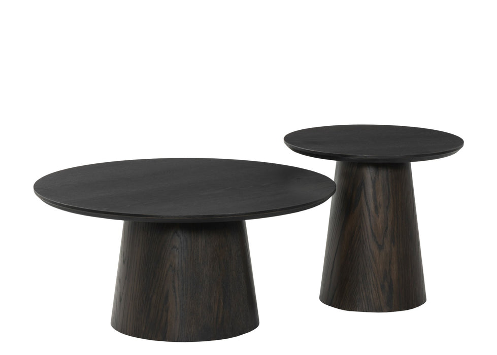 Salontafel Novero | Espresso 50cm