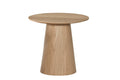 Salontafel Novero Rond | Naturel 50cm