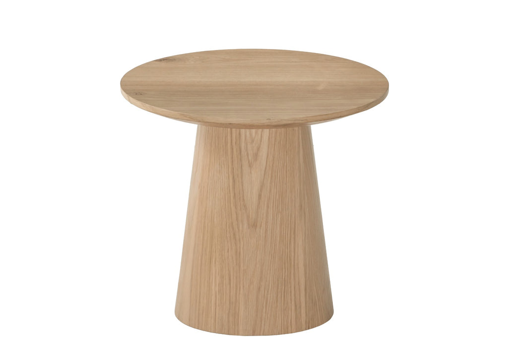 Salontafel Novero Rond | Naturel 50cm