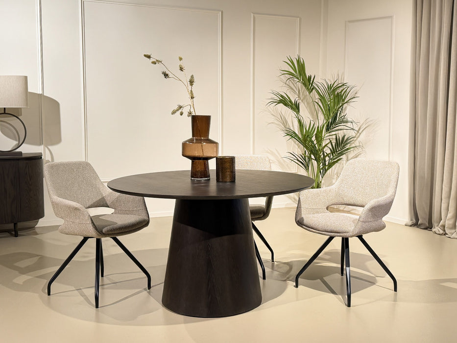 Eettafel Novero Espresso | Bruin 130cm