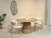 Eettafel Novero Rond | Naturel