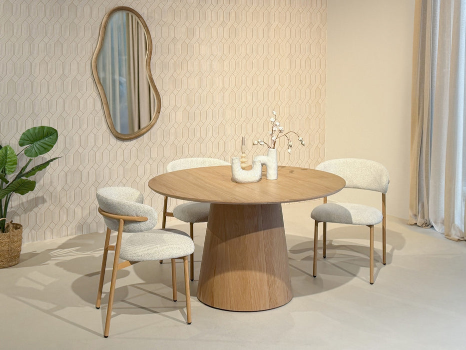 Eettafel Novero Rond | Naturel
