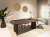 Eettafel Trevor | Bruin 220cm