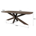 Eettafel Lissabon | Bruin 210cm