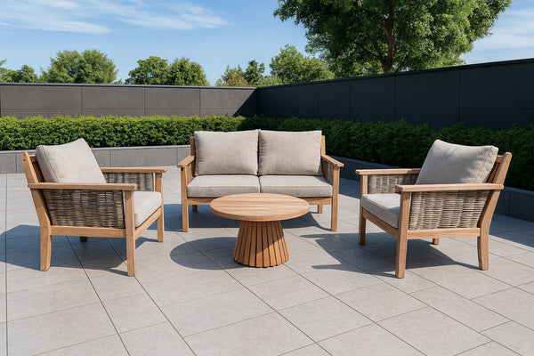 Tuinset Malaga Deluxe | Teakhout