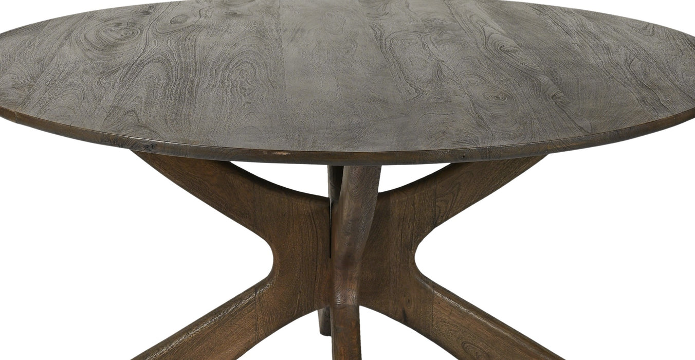 Eettafel Montreaux Round | Bruin 150cm