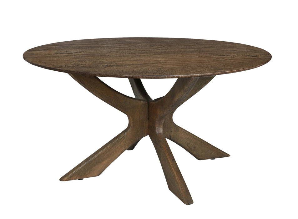 Eettafel Montreaux Round | Bruin 150cm