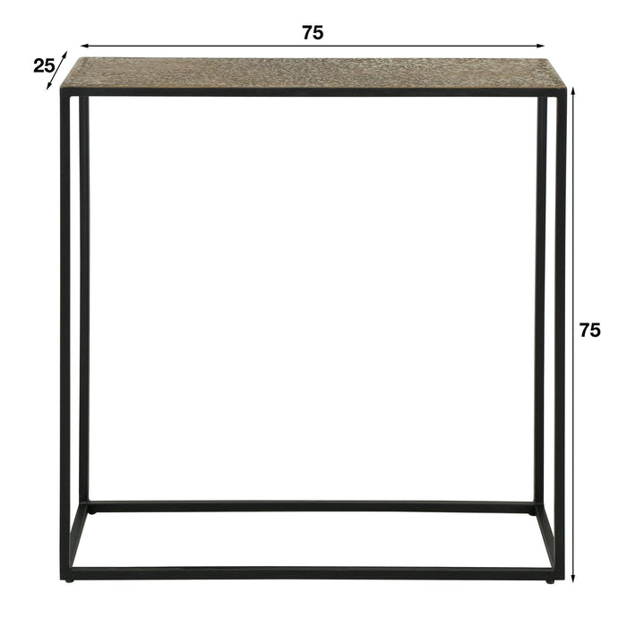 Haltafel antiek bronz | 75cm
