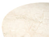 Eettafel Bottecino Round | Crème wit 120cm