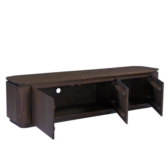 Zwevend TV Meubel Rivano | Basalt Bruin 180cm
