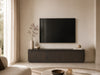 Zwevend TV Meubel Rivano | Basalt Bruin 180cm