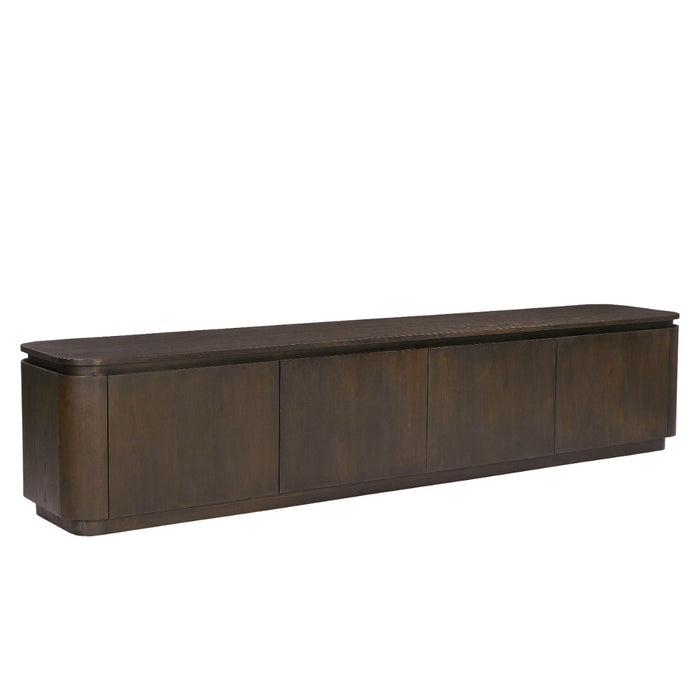 Zwevend TV Meubel Rivano | Basalt Bruin 220cm