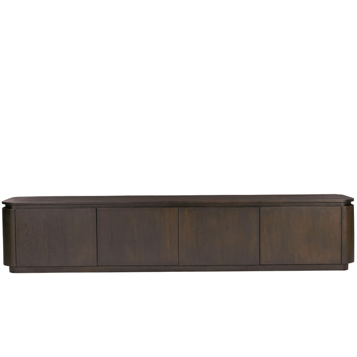Zwevend TV Meubel Rivano | Basalt Bruin 220cm