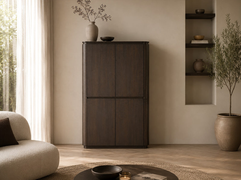 Kabinet Rivano | Bruin 180cm