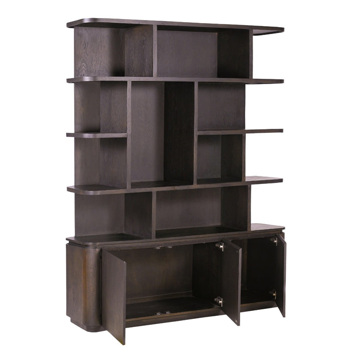 Boekenkast Rivano | Basalt Bruin 170cm