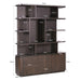 Boekenkast Rivano | Basalt Bruin 170cm