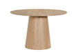 Eettafel Novero Rond | Naturel 130cm