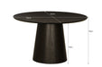 Eettafel Novero Rond | Espresso