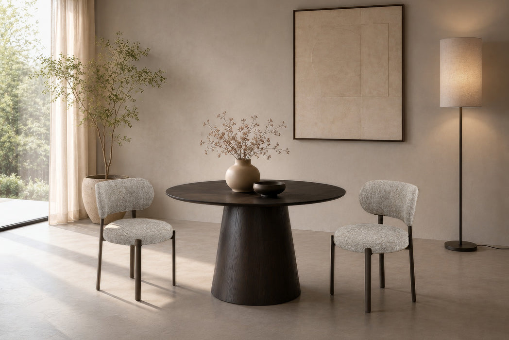 Eettafel Novero Rond | Espresso