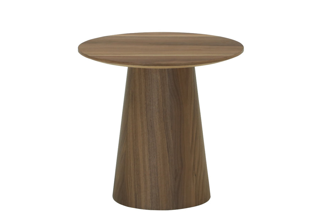 Salontafel Novero Rond | Walnoot 50cm