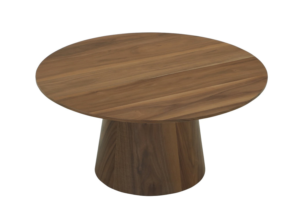 Salontafel Novero Rond | Walnoot 80cm