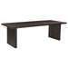 Eettafel Firato Basalt Rechthoekig | Bruin