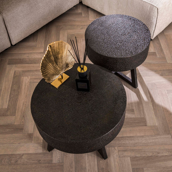 Salontafel Bulky Rond | Metallic 60cm