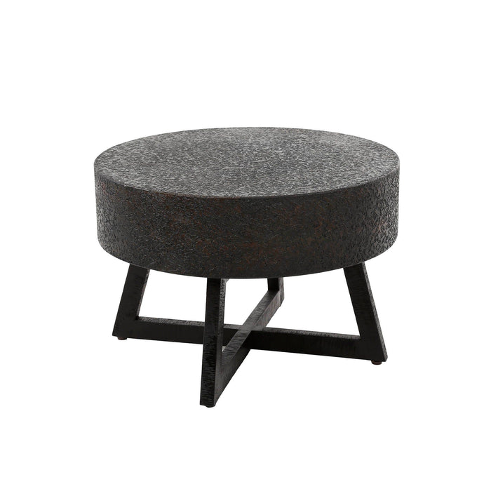 Salontafel Bulky Rond | Metallic 60cm