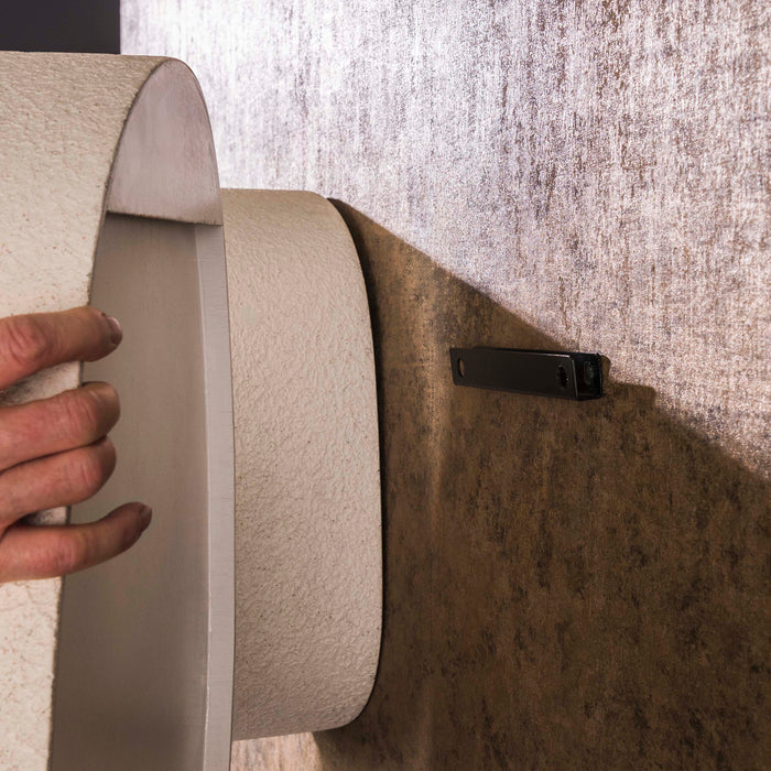 Wandschap Stone driehoekig | 42cm