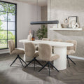 Eettafel Arch Ovaal | Marmer composiet