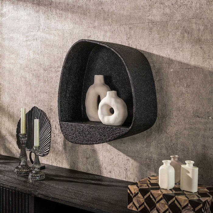 Wandschap Metallic breed | 44cm