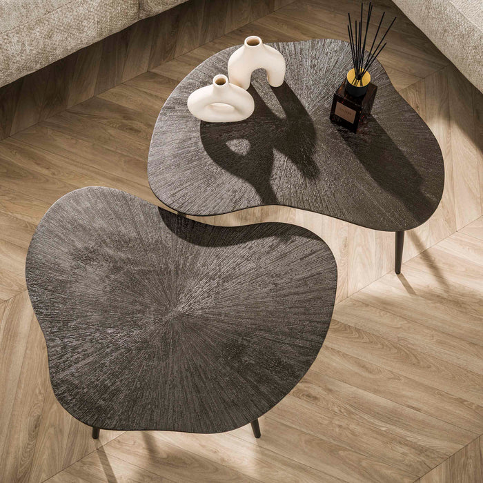 Salontafelset Ray | Brons Donkerbruin 76cm