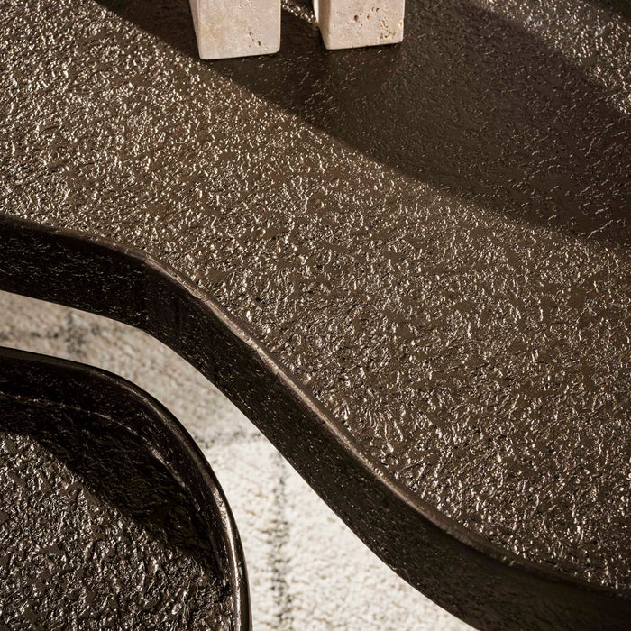 Salontafelset Contour Organic | Metal Brons 80cm