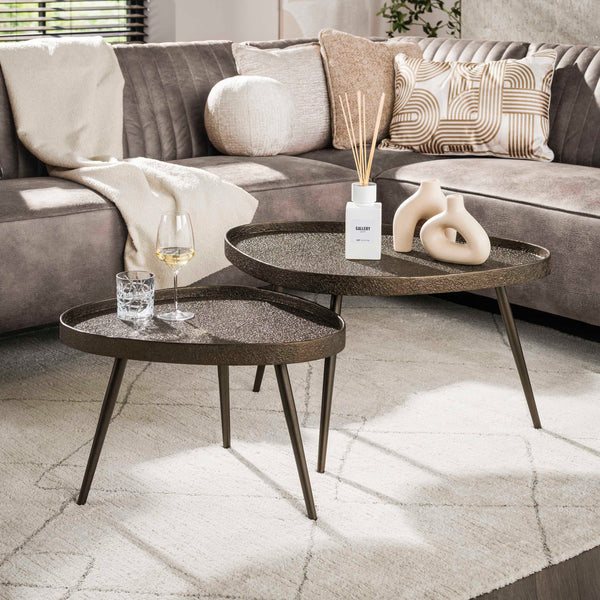 Salontafelset Contour | Metal Brons 80cm