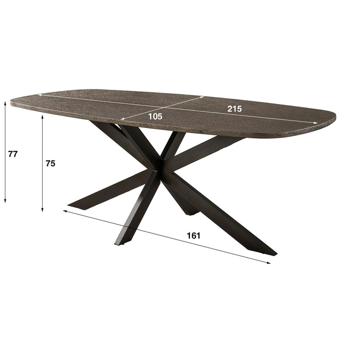Eettafel Bronvik - 215cm | Deens Ovaal