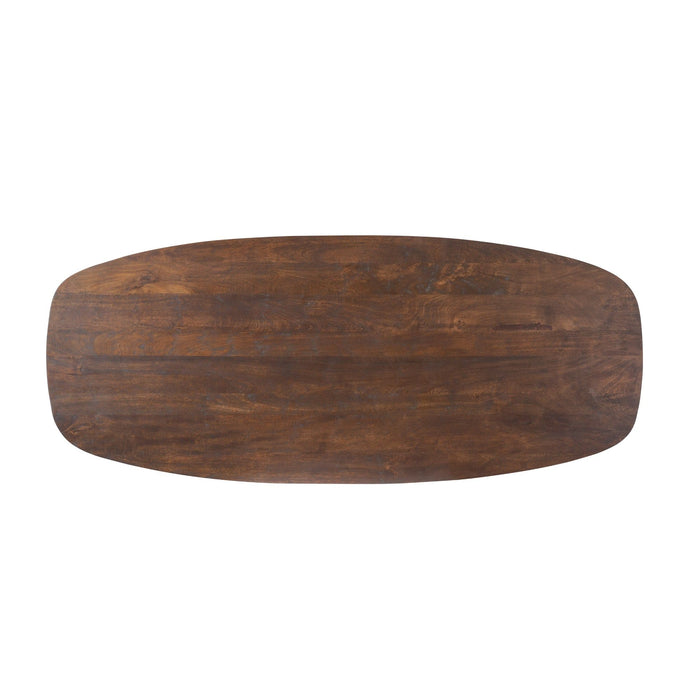 Eettafel Maré Brown - 300cm | Deens Ovaal