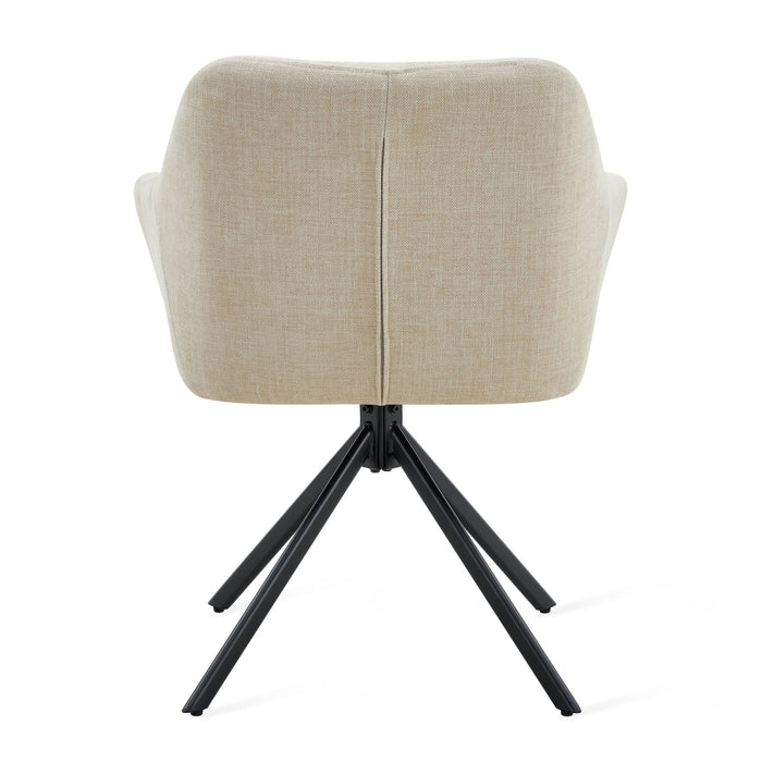 Eetkamerstoel Jesse – Stof Beige