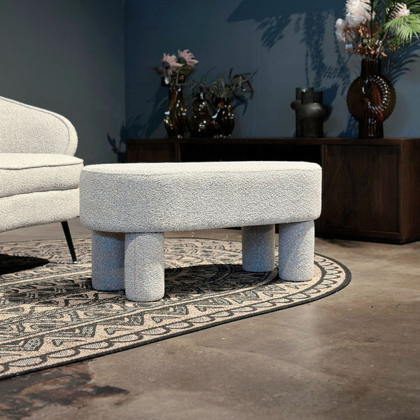 Bank Evi – Bouclé Naturel